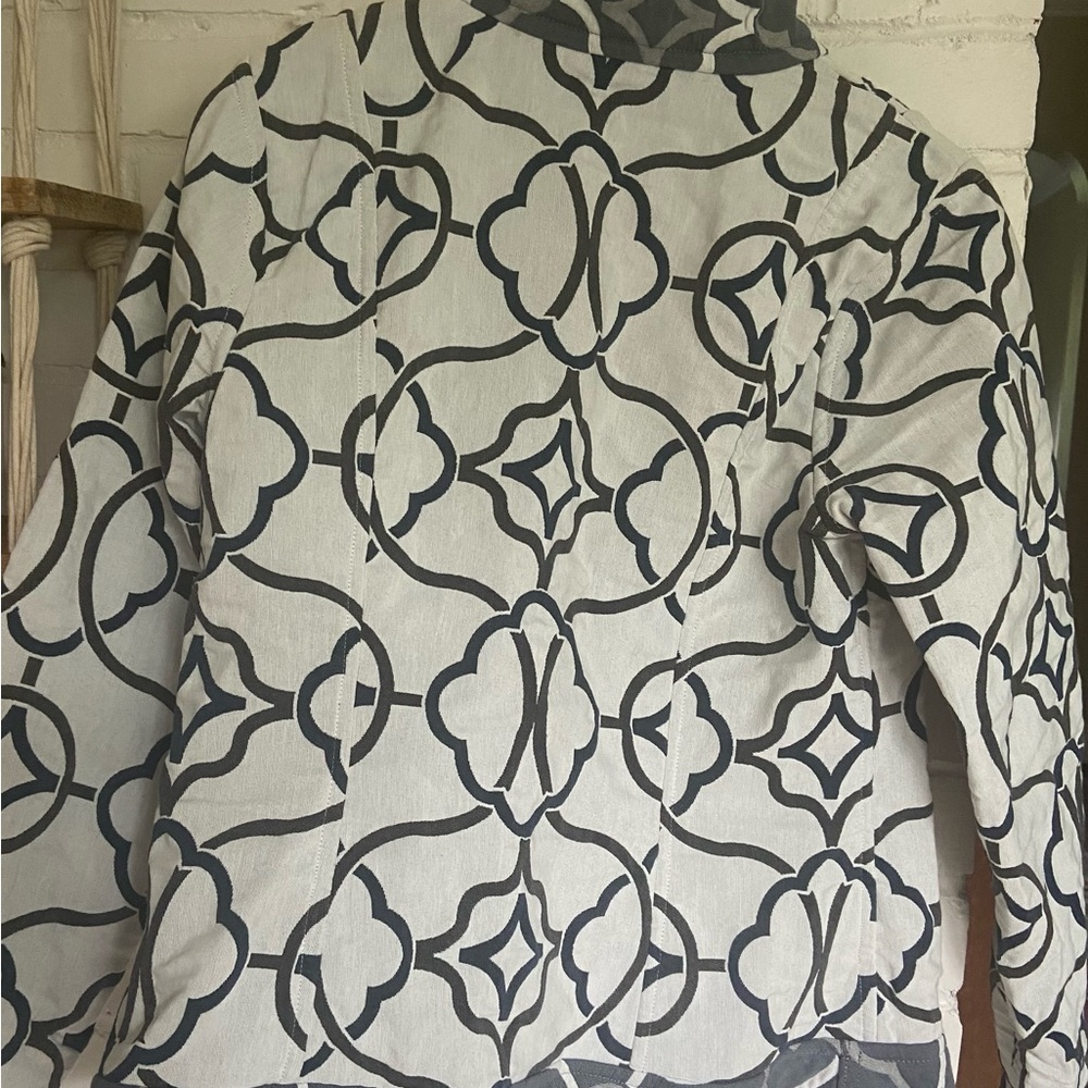 Trimdin Womans reversible cotton jacket made in USA. Sz M - Picture 2 of 8
